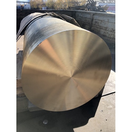 Круг пруток бронзовый 350мм прес,L=3 м БрАЖ9-4