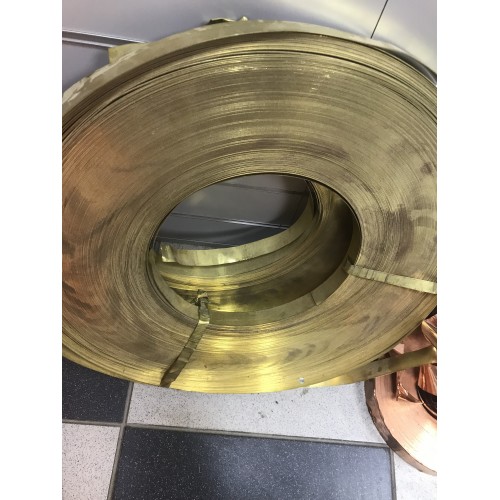 Лента латунная 0,2х300 мм Л63 полутвердая п/т