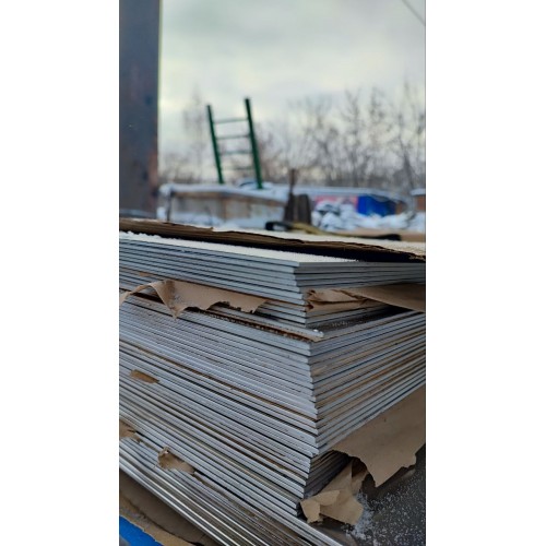 Лист г/к нержавеющий 55х1500х6000 AISI321 матовый 12Х18Н10Т 2B